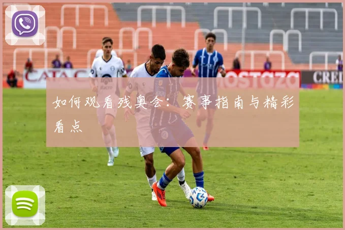如何观看残奥会：赛事指南与精彩看点